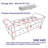 Tufted Button Storage Bench, Fabric Upholstered Ottoman, Window Bench, Rolled Arm Design