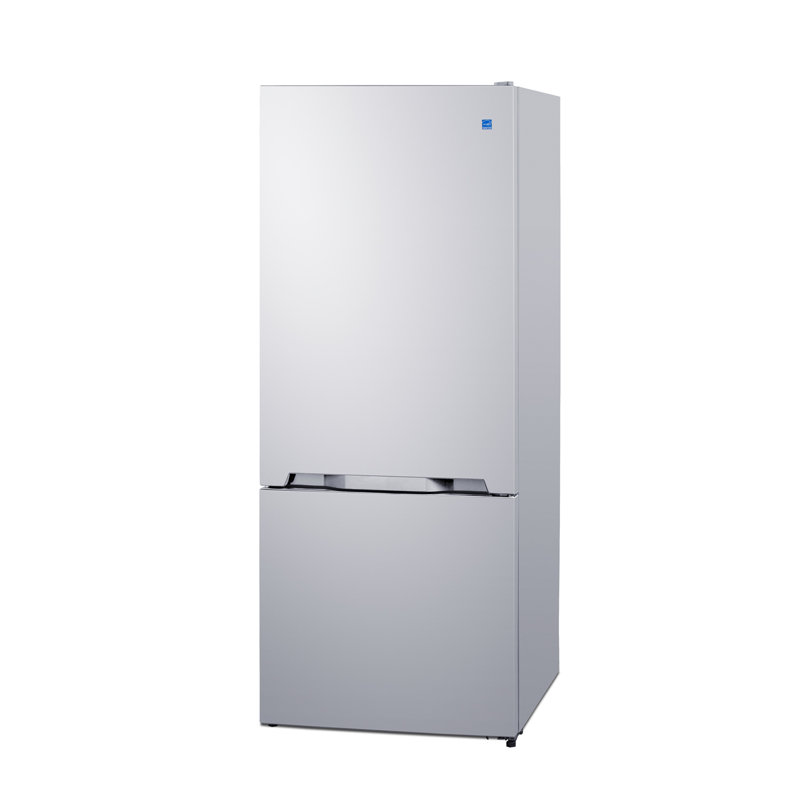 Summit Appliance 28" Wide Energy Star Bottom Mount Refrigerator-Freezer, Right Handed, White