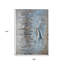 Tapis intérieur / extérieur 9 pi x 12 pi bleu et beige