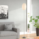 Summers 69.5'' Stainless Steel Traditional Floor Lamp