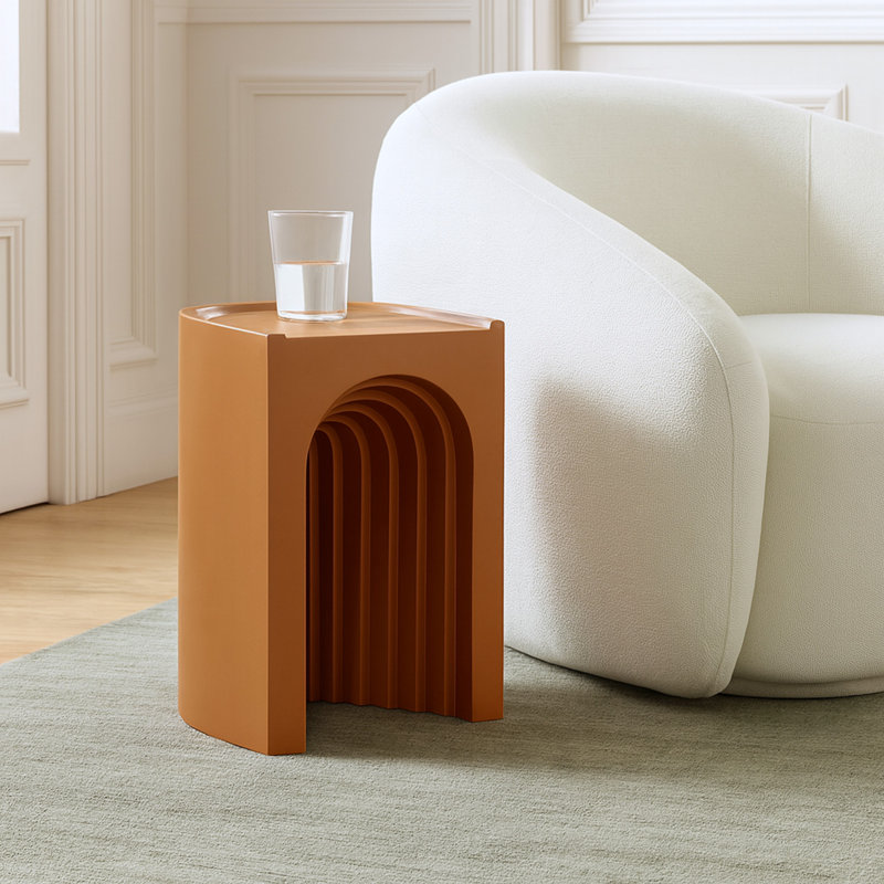 Table de bout Avenda, Terracotta
