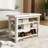 Solid Wood Shoe Storage Bench - 31-Inch Height-512744500