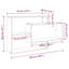 Wall Shelf 104x20x58.5 cm Engineered Wood-630466274