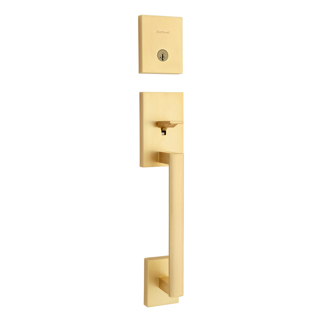 San Clemente Exterior Portion Handleset Deadbolt Kwikset