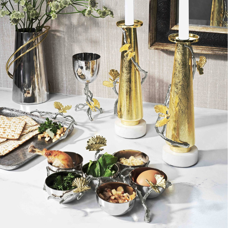 Butterfly Ginkgo Luxe Kiddush Cup