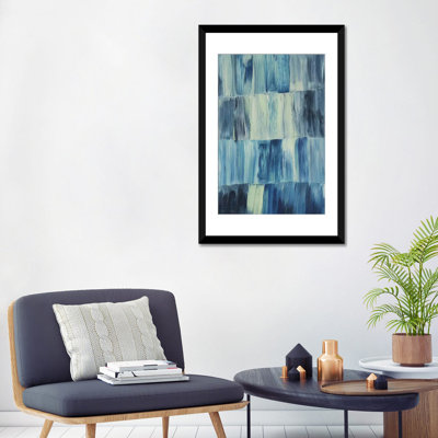 « aurora blues i », reproduction sur toile