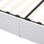 Lit plateforme tapissier avec système de rangement hydraulique-318355437-318355439