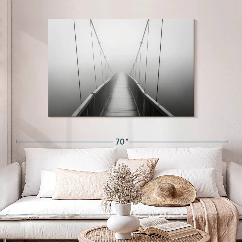 Lilie Bridge To Melancholy, H 32 po x l 48 po