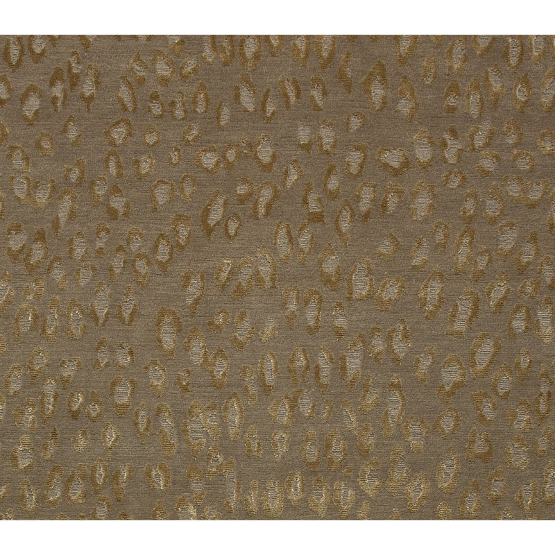 Abstract Area Rug in Brown/Olive/Beige, Rectangle 10' x 14'