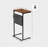 C Shaped End Table, Side Table For Couch And Recliner, Sofa Tray Desk With Storage Bag