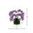 Polysilk Orchid Arrangement in Vase