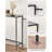 Huxley 39.4'' Glass Top Console Table-358635183-356754113