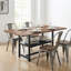Metal Base Dining Table-1298882706
