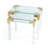 Dave Glass Top Nesting Tables