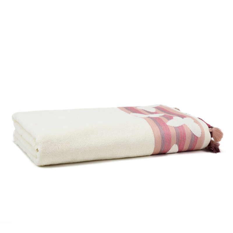 Serviette de bain Butterfly, Pêche