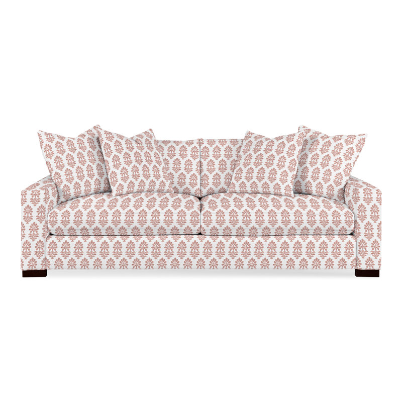 Great Rom Sofa, Perigold Francine Dusty Rose