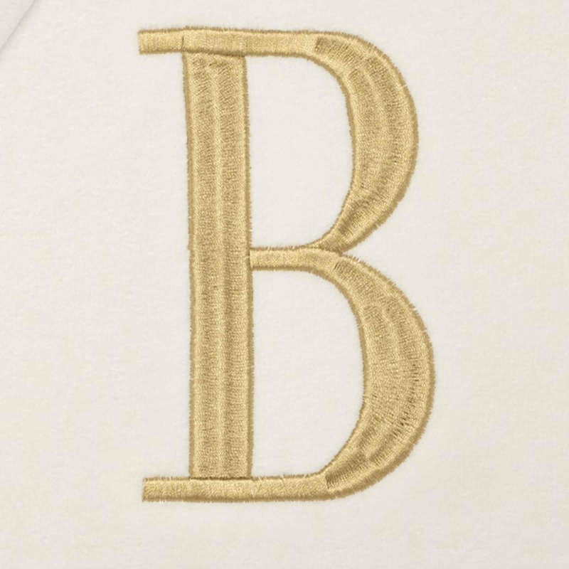 GRY/IVR Monogram Towel Set, 3 Piece Towel Set, Ivory