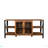 TV Stands For Living Room, Industrial TV Stand For Bedroom Furniture, Farmhouse TV Stand 80 Inch Television Stand , Modern Horizontal Wood And Metal Open Bookshelf-1999470809