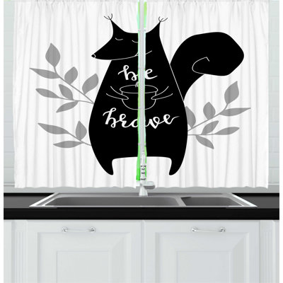 Tailored Kitchen Curtain