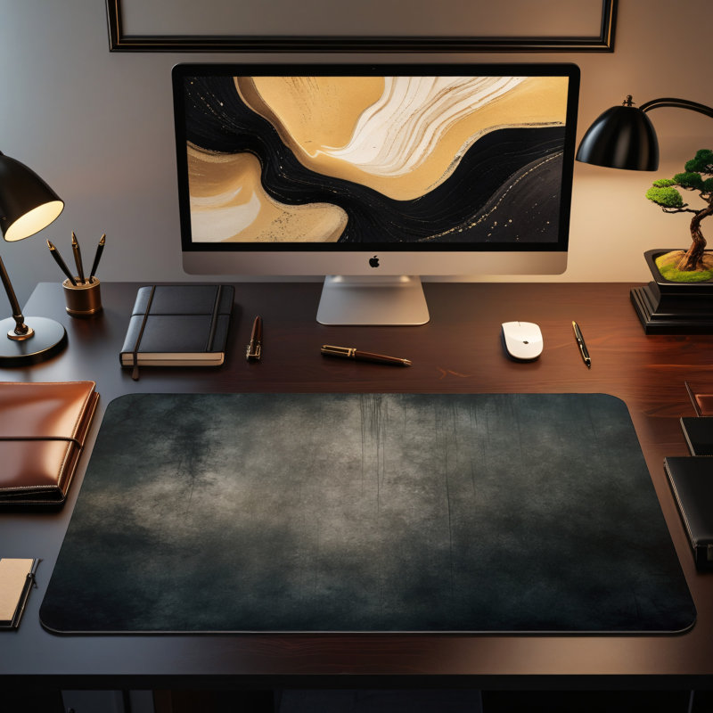 Polyester Desk Pad, 14.4x12.1
