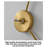 Light Luxury Wall Sconce - Hardware Lamp Body