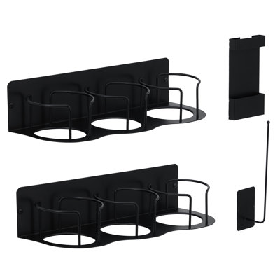 Magnetic Cup Holder Organizer for Fridge – Heavy Duty Steel, Tumbler Lid
