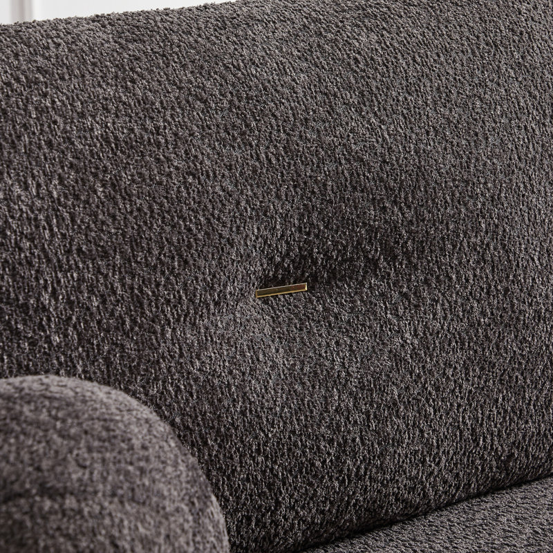 Easy-Assemble Lamb's Wool - Gray Functional Design For Daily Use