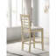 Magnifique chaise de salle à manger à hauteur de comptoir de couleur crème 2 pièces