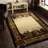 Black Lodge Area Rug - 2 Ft. 7 In. X 3 Natural Earth Tones And Mountain Images Polypropylene Stain Intricate Wood Designs-188924400