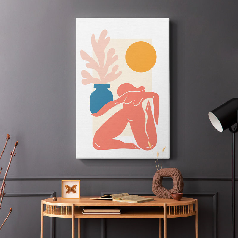 Matisse CDLI, reproduction d'art encadrée Cavas, H 12 po x l 8 po