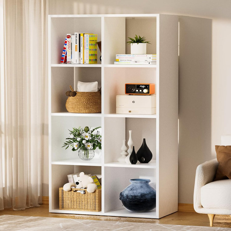 Boîte de rangement cubique en bois