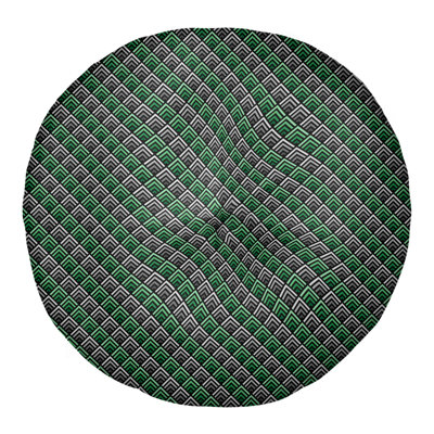 Katelyn Elizabeth Geometric Reversible Throw Pillow