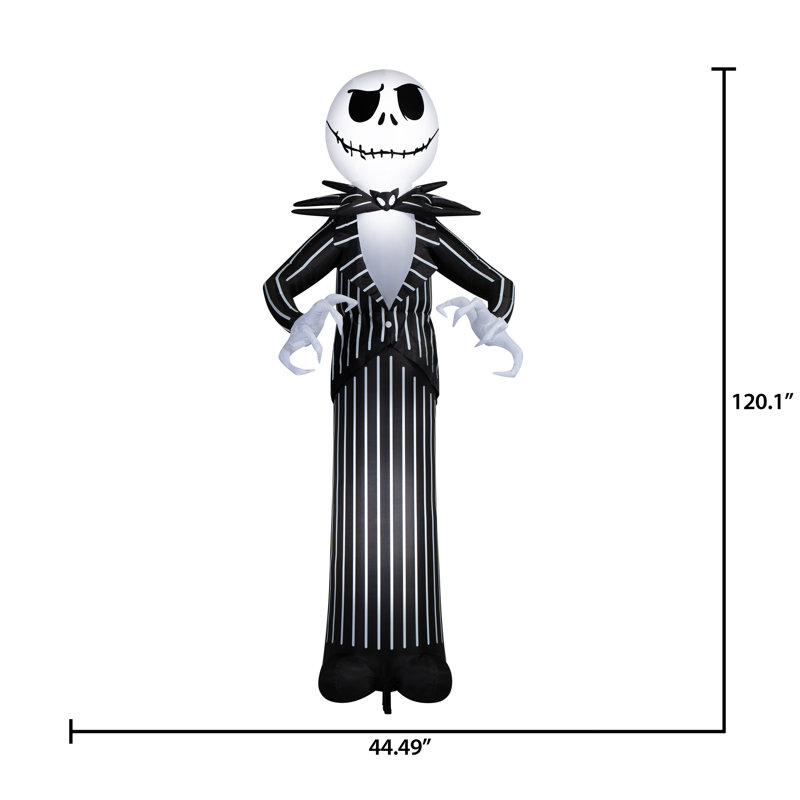 Tour de taille d'Halloween gonflé à l'air - Jack Skellington-Disney