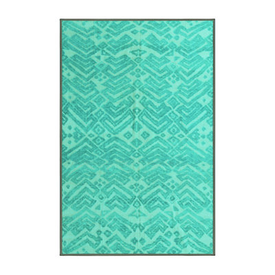 Mackena Performance Chevron Indoor Rug