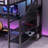 Versatile Storage Metal Loft Bed Modern Design Functional Workspace