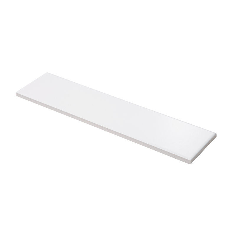 Urban Domain Satin 3" x 12" Ceramic Subway Tile, White