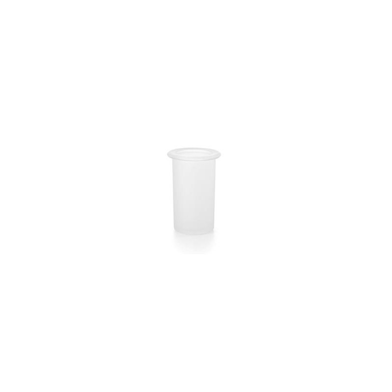 Picola Toothbrush Holder, Frosted Glass