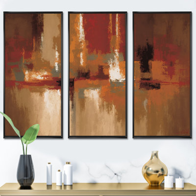 " Chocolate City At Horizon I " 3 - Pieces