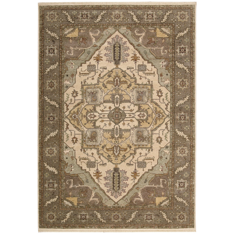 Degory Wool Oriental Indoor Rug, Rectangle 7'9" x 9'9"