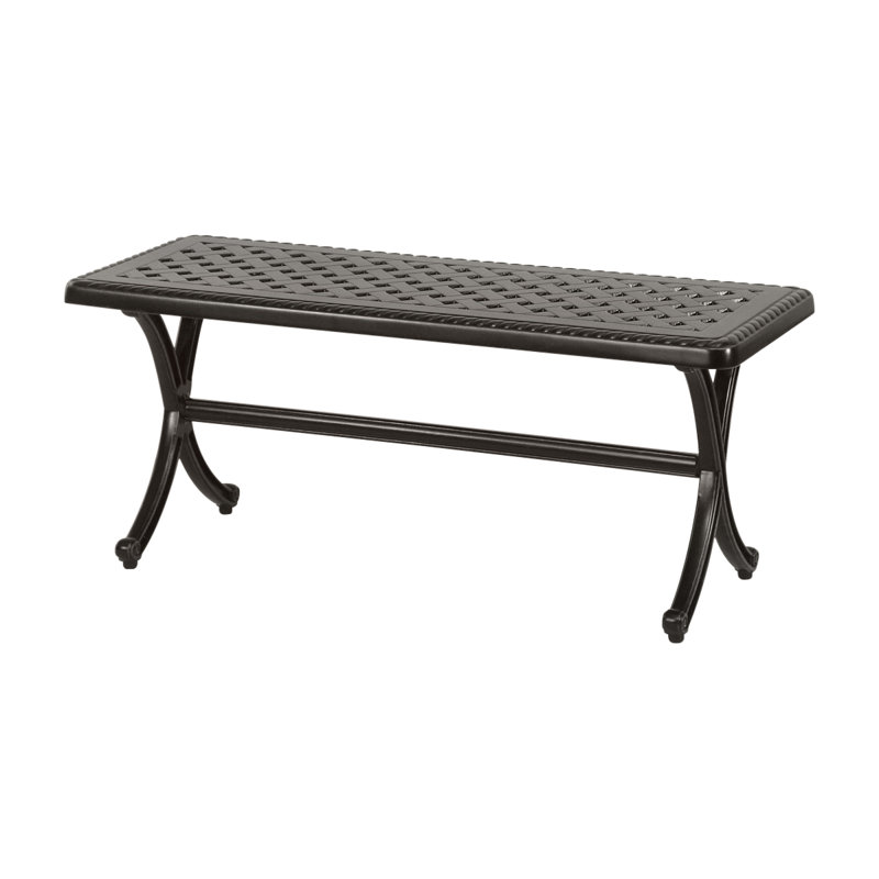 Grand Terrace Backless Bench Frame, Vintage