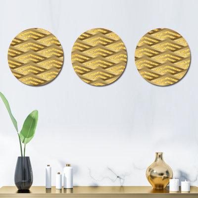 Abstract Wall Decor on Metal