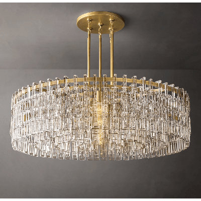 Gehrke Link 48" Tiered Round Chandelier