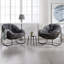 Chaise berçante d'extérieur en rotin-795187251