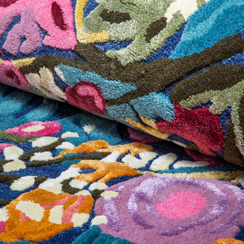 Aurora Floral Royal Rug