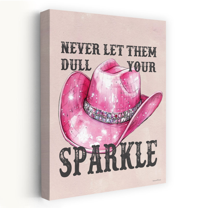 Cowgirl Sparkle I, H 16 po x l 24 po