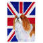 40 x 28 po en polyester britannique 2 faces english union jack drapeau maison-32012860
