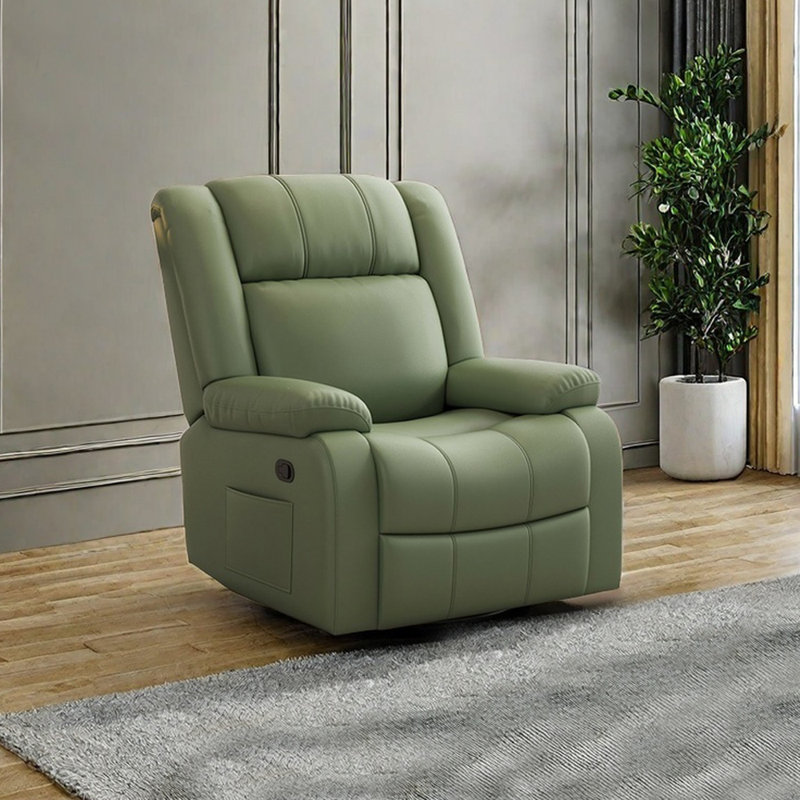 Fluellen, Green Faux Leather