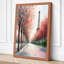 Postcard from Paris Romantic - Wrapped Canvas-1132210491-1132210490
