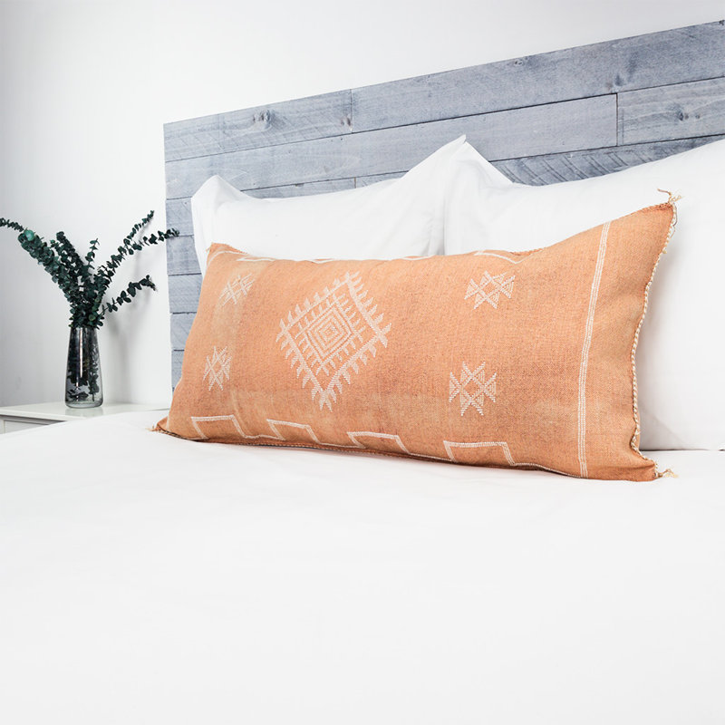 Housse de coussin Atlas, Géométrique orange 1