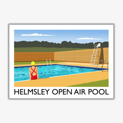Helmsley Open Air Pool - Print